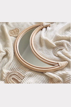 Load image into Gallery viewer, Natura Moon Rattan Mirror