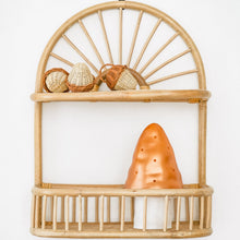 Load image into Gallery viewer, Natura Sunshine Rattan Wall Shelf