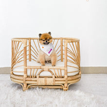 Load image into Gallery viewer, Natura Cooper Rattan Pet Bed