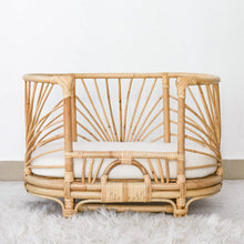 Load image into Gallery viewer, Natura Cooper Rattan Pet Bed