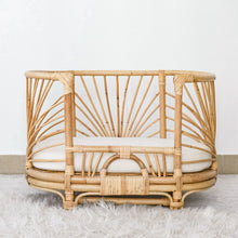 Load image into Gallery viewer, Natura Cooper Rattan Pet Bed