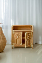 Load image into Gallery viewer, Natura Rainbow Rattan Kids Cabinet