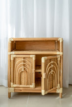 Load image into Gallery viewer, Natura Rainbow Rattan Kids Cabinet