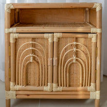 Load image into Gallery viewer, Natura Rainbow Rattan Kids Cabinet