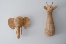 Load image into Gallery viewer, Natura Giraffe Rattan Wall Décor