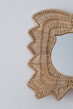 Load image into Gallery viewer, Natura Lion Rattan Mirror