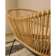 Load image into Gallery viewer, Natura Archie Rattan Bassinet with Iron leg