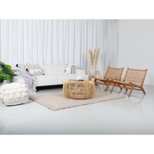 Load image into Gallery viewer, Natura Denver Solid Teak Wood and Rattan Chair