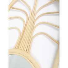 Load image into Gallery viewer, Natura Palm Rattan Mirror