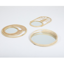 Load image into Gallery viewer, Natura Sevan Rattan Mirror