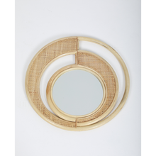 Load image into Gallery viewer, Natura Sevan Rattan Mirror