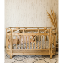 Load image into Gallery viewer, Natura Arya Rattan Baby Cot