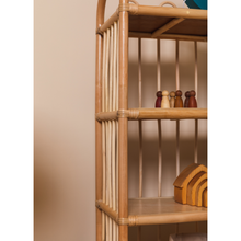 Load image into Gallery viewer, Natura Monterey Rattan Shoe Rack / Floor Shelf
