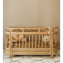 Load image into Gallery viewer, Natura Arya Rattan Baby Cot