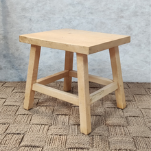 Load image into Gallery viewer, Natura Tokyo Solid Wood Timber Stool