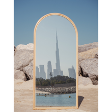 Load image into Gallery viewer, Natura Zagreb Rattan Floor Mirror