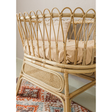 Load image into Gallery viewer, Natura Chico Rattan Baby Bassinet
