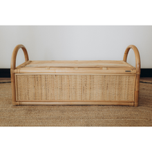 Load image into Gallery viewer, Natura Rattan Bench &amp; Storage
