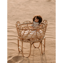 Load image into Gallery viewer, Natura Florie Rattan Doll Bed