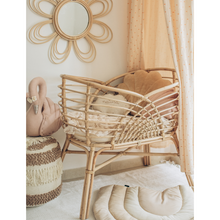 Load image into Gallery viewer, Natura Claire Rattan Bassinet