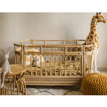 Load image into Gallery viewer, Natura Arya Rattan Baby Cot