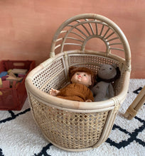 Load image into Gallery viewer, Natura Zendaya Rattan Doll Bed
