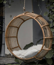 Load image into Gallery viewer, Natura Orbit Bohemian Rattan Hanging Chair