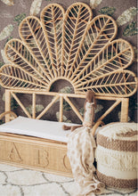 Load image into Gallery viewer, Natura Blossom Rattan Bed Headboard
