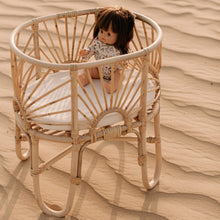 Load image into Gallery viewer, Natura Sunshine Rattan Doll Bed