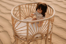 Load image into Gallery viewer, Natura Sunshine Rattan Doll Bed