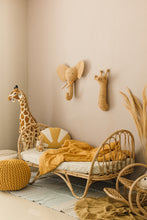 Load image into Gallery viewer, Natura Giraffe Rattan Wall Décor