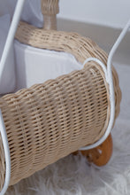 Load image into Gallery viewer, Natura Lilly Rattan Doll Pram