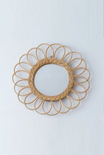 Load image into Gallery viewer, Damage/Defective Natura Daisy Rattan Mirror Large