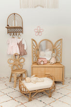 Load image into Gallery viewer, Natura Daisy Kids Rattan Vanity
