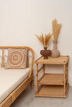 Load image into Gallery viewer, Natura Jasmine Embroidered Filled Cushion
