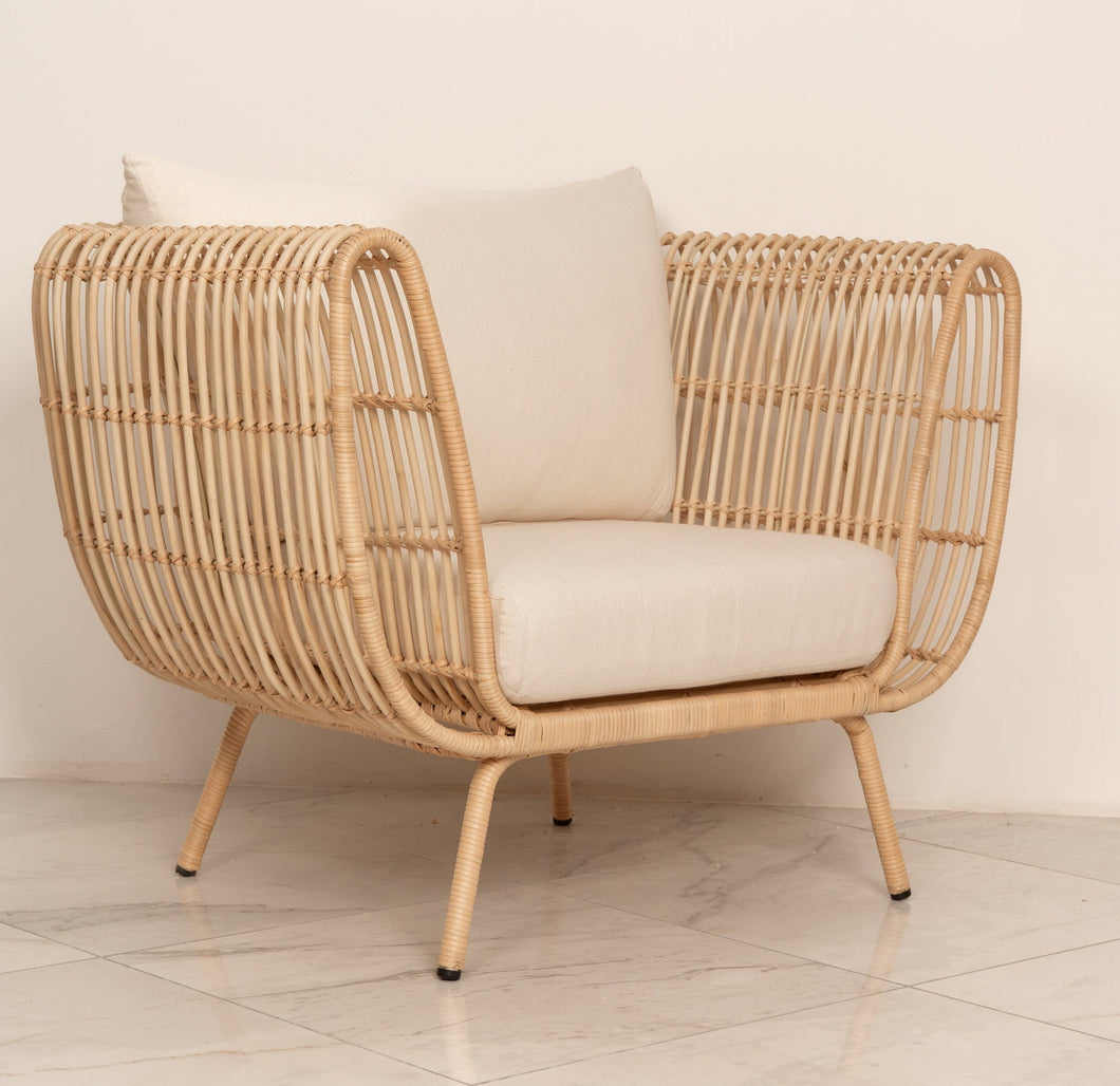Natura Callum Sofa Rattan 1 Seater
