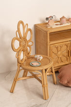 Load image into Gallery viewer, Natura Flower Rattan Kids Chair
