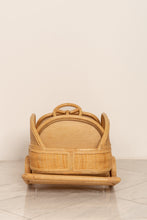 Load image into Gallery viewer, Natura Vintage Rattan Car Rocker - BMW Inspired
