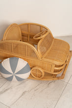 Load image into Gallery viewer, Natura Vintage Rattan Car Rocker - BMW Inspired
