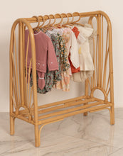 Load image into Gallery viewer, Natura Yana Rattan Kids Clothes Rack
