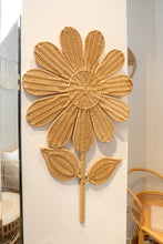 Load image into Gallery viewer, Natura Daisy Rattan Wall Décor
