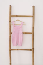 Load image into Gallery viewer, Natura Pink Knitted Baby Romper
