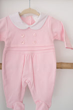 Load image into Gallery viewer, Natura Pink Snug Baby grow
