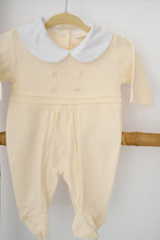 Load image into Gallery viewer, Natura Yellow Snug Baby grow
