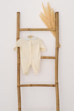 Load image into Gallery viewer, Natura Yellow Snug Baby grow
