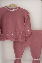 Load image into Gallery viewer, Natura Blush Dotty Knit Set
