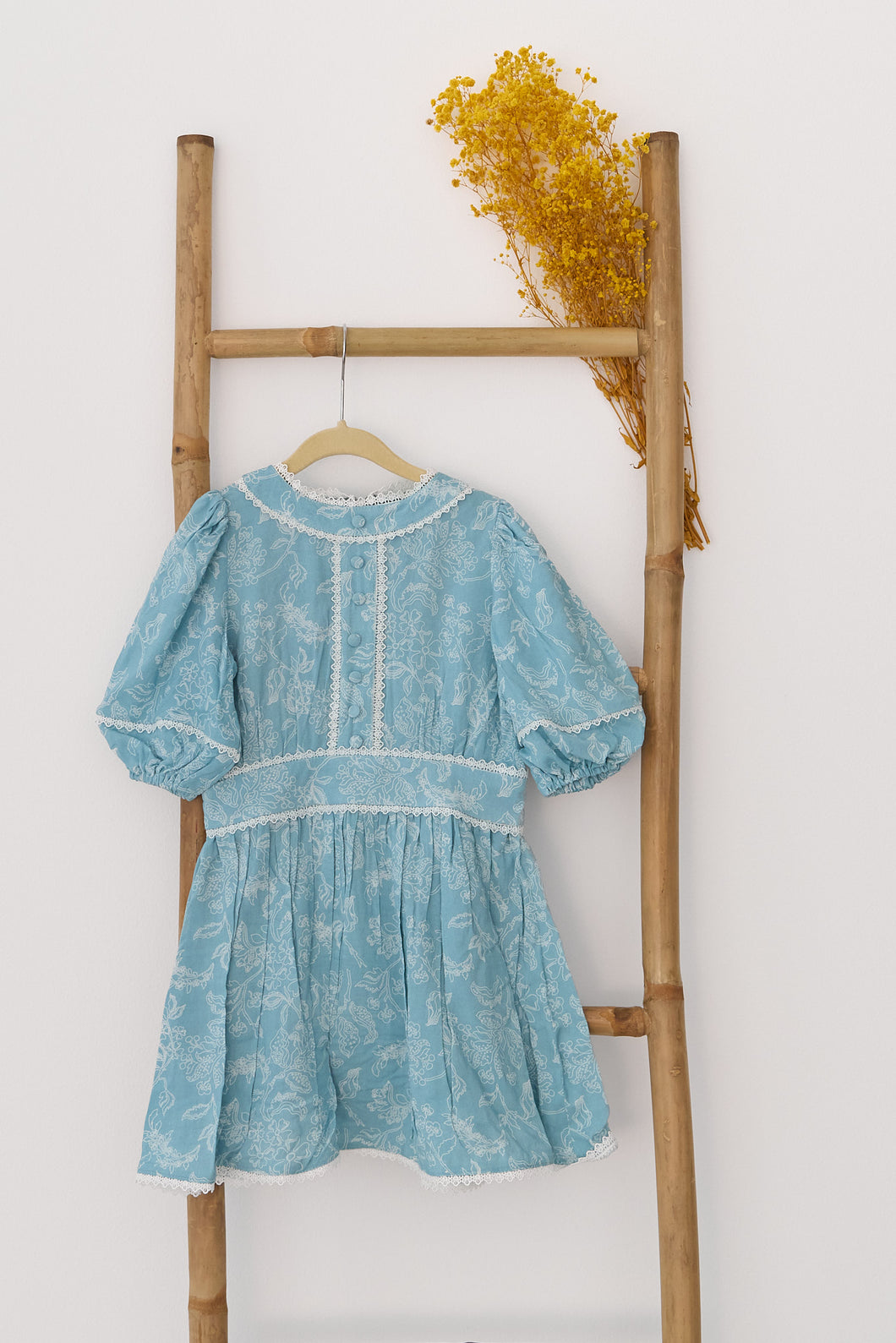 Natura Serene Kids Dress with Lace