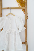 Load image into Gallery viewer, Natura Pureza Linen Dress Whisper White
