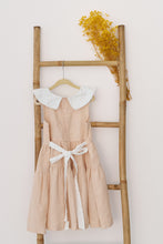 Load image into Gallery viewer, Natura Pink Florbella Linen Dress
