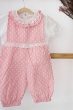 Load image into Gallery viewer, Natura Polka Dot Romper - Set of 2
